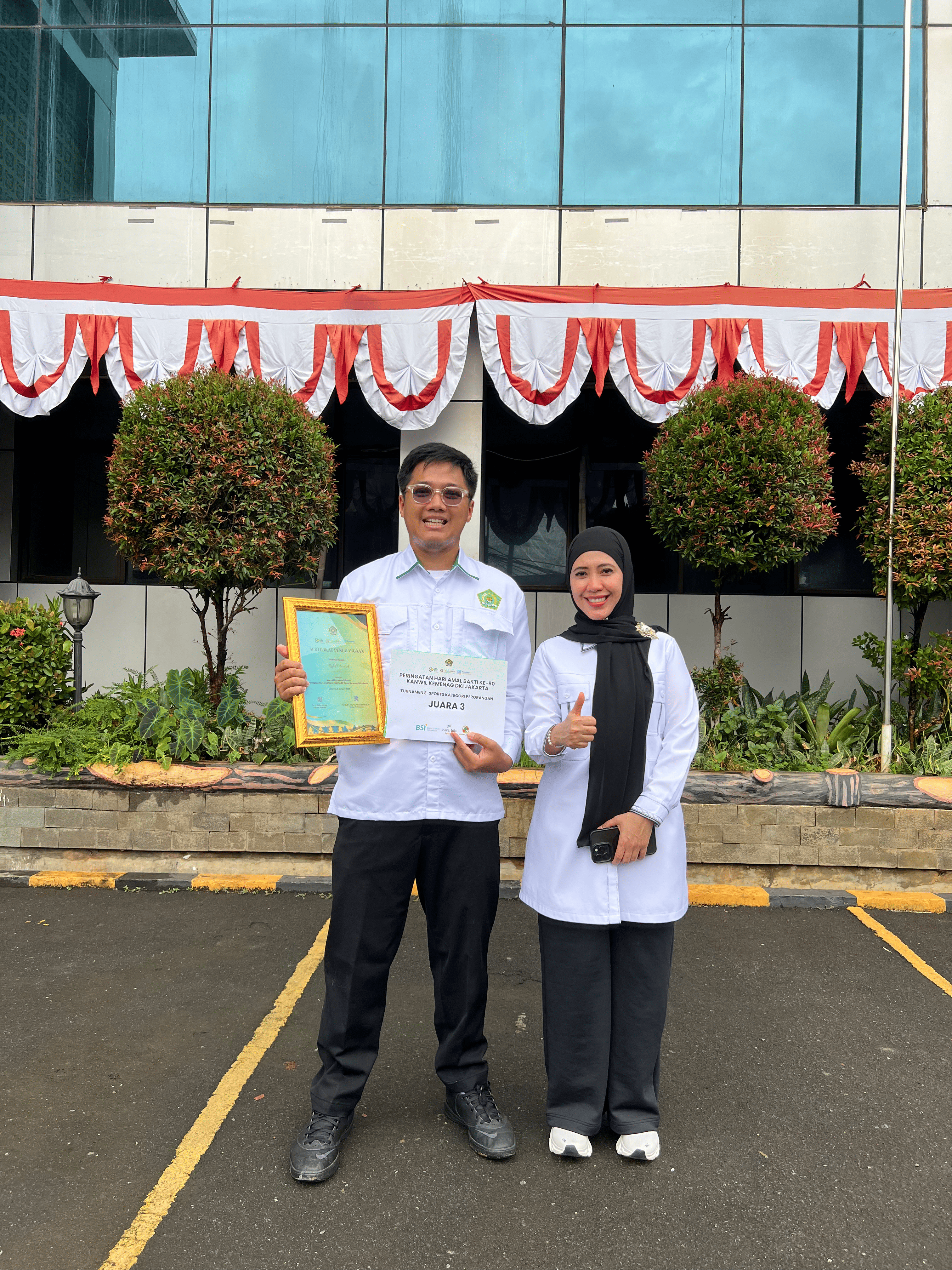 Read more about the article Juara 3 E-SPORTS EFOOTBALL (FL26) COMPETITIONS Kanwil Kementerian Agama Provinsi DKI Jakarta