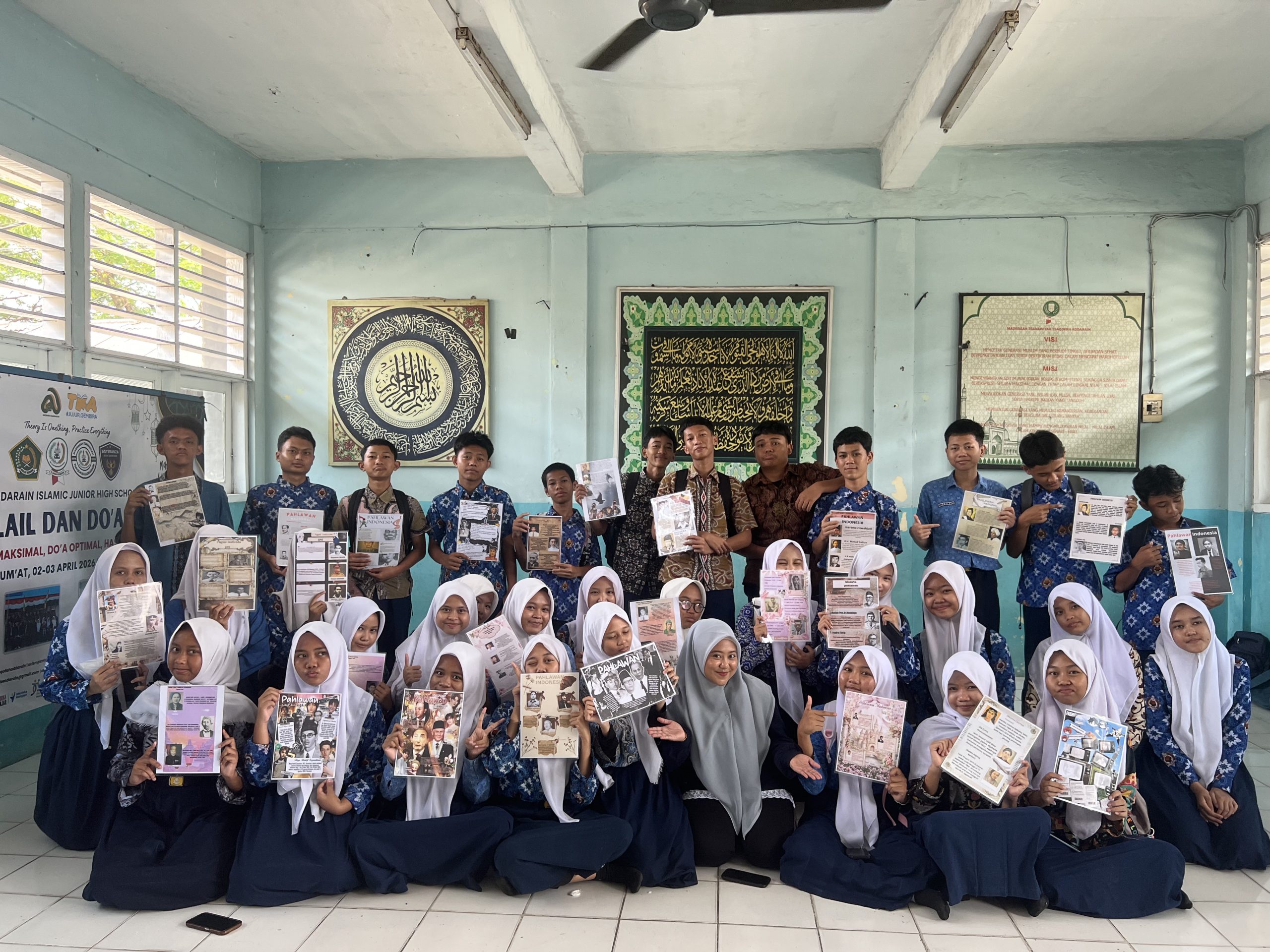 You are currently viewing Pelaksanaan Ujian Praktik (Uprak) MTs Tsaqofah Addarain Tahun Ajaran 2025/2026